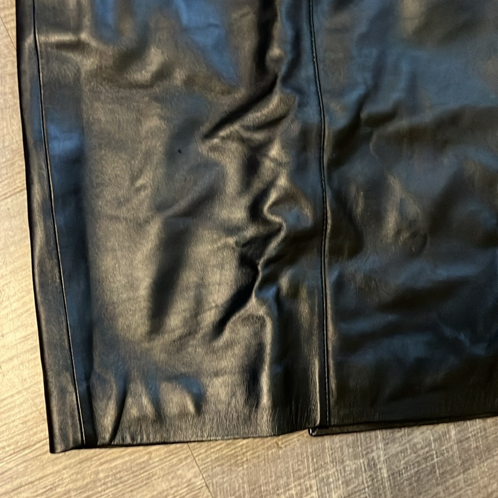 VS Genuine Leather Skirt by Victoria Secrets - Picture 3 of 12